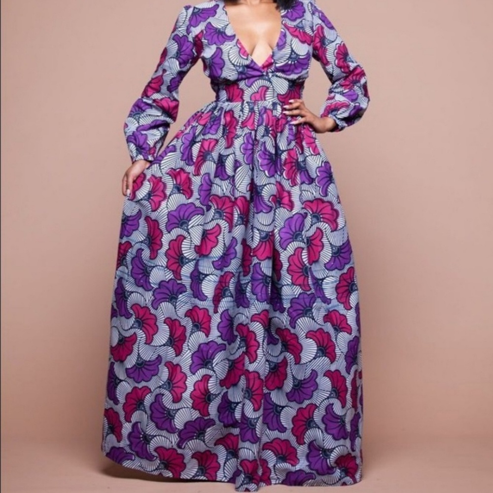 African Print Dress